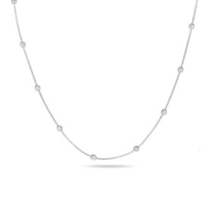 Grown Diamond Necklace For Women